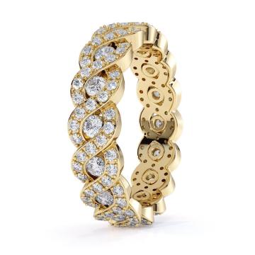 Gold Diamond Eternity Ring