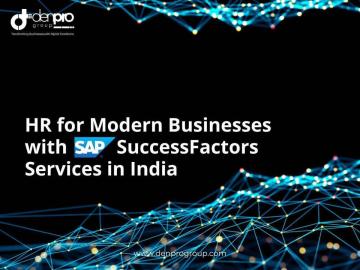 SAP SuccessFactors Services in India for Intelligent HR | Denpro Technologies