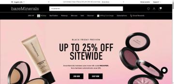 20% OFF Entire bareMinerals Order