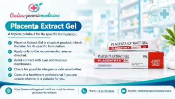 Placenta Extract Gel – Product Information and Usage Guidelines | online generic medicine