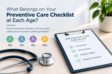 What Belongs on Your Preventive Care Checklist at Each Age? Reading the Decade Checklists, the Five