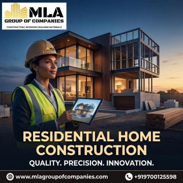 Modern Residential Home Construction Services for Stylish Living