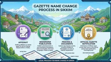 Official Gazette Name Change in Sikkim - Expert Legal Help