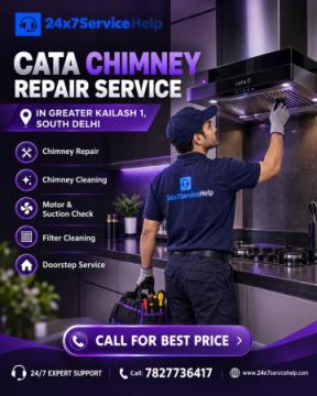 Cata Chimney Repair Service in Greater Kailash 2 South Delhi – Expert Kitchen Chimney Solutions