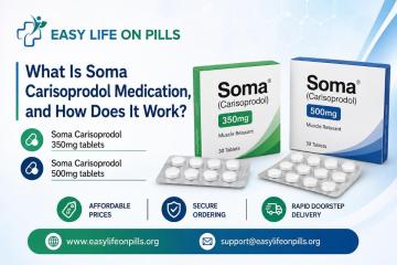 What Is Soma Carisoprodol Medication, and How Does It Work?