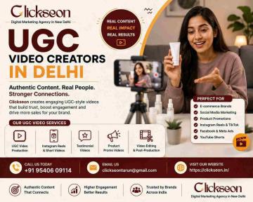 UGC Video Creators in Delhi