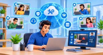 Remote IT Support Service to Reduce Business Downtime