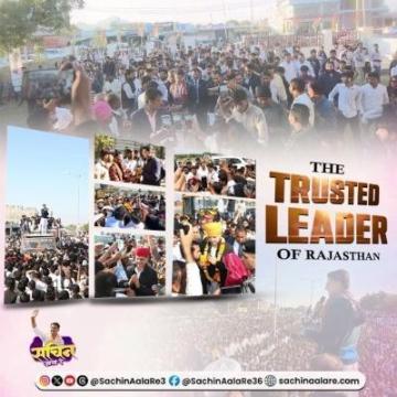 Sachin Pilot – The Trusted Leader of Rajasthan