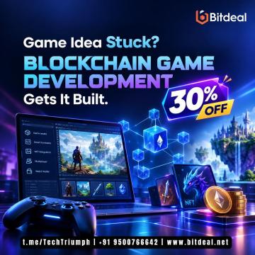Game Idea Stuck? Blockchain Game Development Gets It Built
