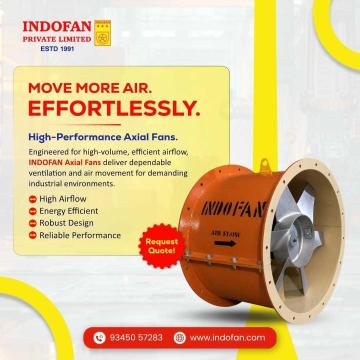 Industrial Axial Fans Manufacturers Engineered for Powerful Airflow