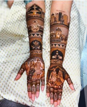 Mehendi Artist in Tagore Garden by Manoj Mehendi Artist