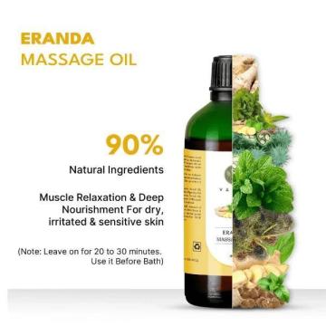 3-in-1 Abhyanga Massageolie Set voor Hydratatie en Ayurvedische Verzorging