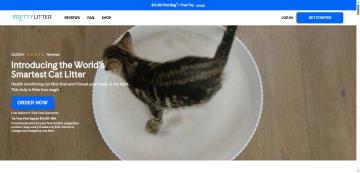 25% OFF Your Order + Free Shipping on Pretty Litter