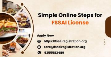 Simple Online Steps for FSSAI License