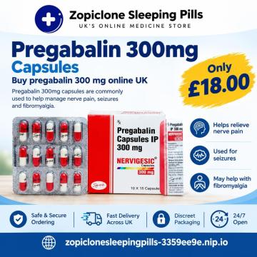 Experience Effective Pain and Anxiety Relief: Buy pregabalin 300mg online