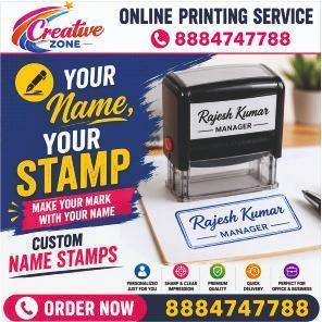 Fast Rubber Stamp Service in Bangalore | Online Service | Rubber Stamp | 501