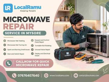 Get Professional Microwave Repair Service in Mysore with LocalRamu