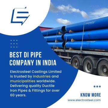 Premium DI Pipes for Water Supply & Infrastructure Projects