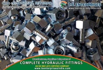 hydraulic hose pipe fittings manufacturers suppliers in india www.tsenterprisesindia.