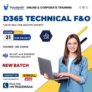 Master D365 Technical F&O – New Batch by Visualpath