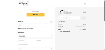 40% OFF Your Beauty Products on LiLash