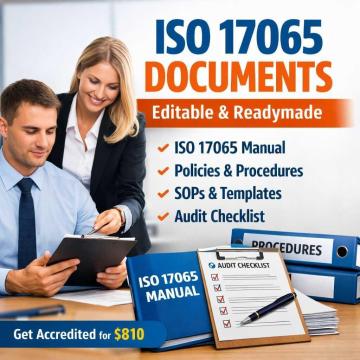 Full ISO 17065 Documents kit - Editable Templates