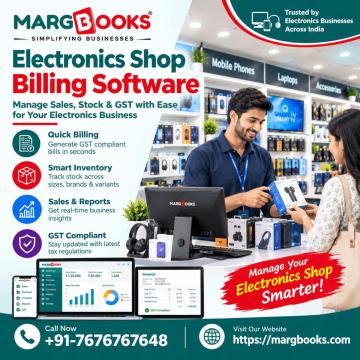 Electronics Shop Billing Software for Easy Management