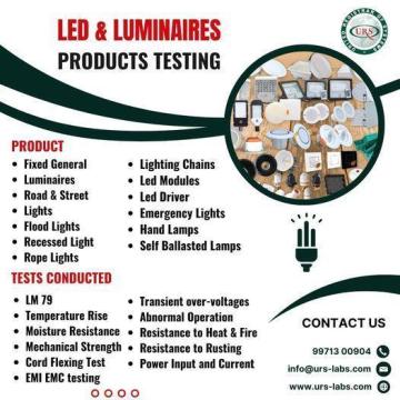 Luminaries LED Bulb Testing Labs near Noida