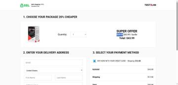 20% OFF Your Testolan Order