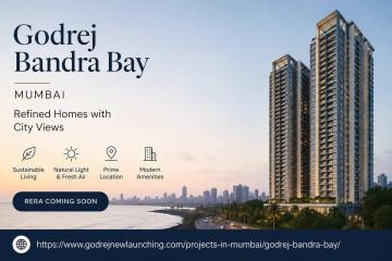 Godrej Bandra Bay Mumbai – Refined Homes with City Views