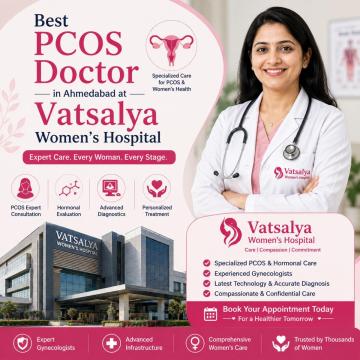Best PCOS Doctor in Ahmedabad at Vatsalya Women’s Hospital