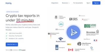 Koinly Login - Free Crypto Tax Software | Official Website