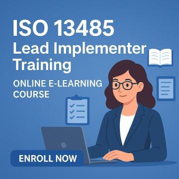 Online ISO 13485 Lead Implementer Training Course