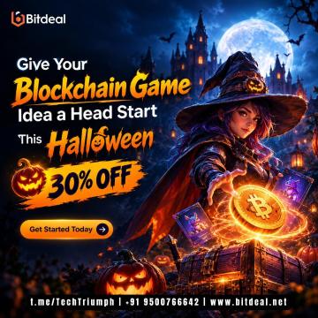 Give Your Blockchain Game Idea a Head Start This Halloween With 30% Off