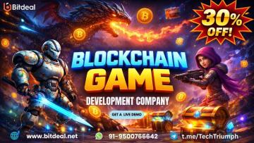 Launch Your Web3 Game with Blockchain Game Development in the USA – 30% Off