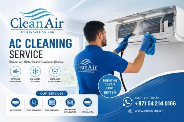 Expert AC Cleaning Company in Dubai – Fast & Affordable