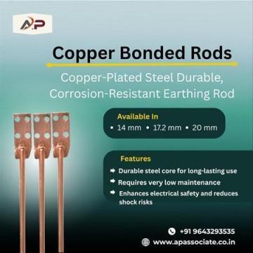 ⚡ Copper Bonded Earthing Rod Supplier in Noida - Stronger Earthing, Safer Power