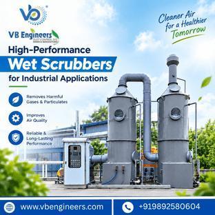 Wet Scrubber Equipment in Nashik | VB Engineers