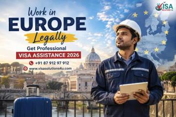 Work in Europe Legally – Get Professional Visa Assistance 2026