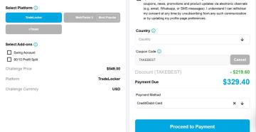 40% OFF All FunderPro Challenge