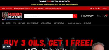 35% OFF All Sitewide At Ferocious Beard