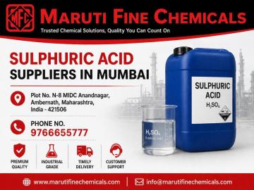 Best Sulphuric Acid Suppliers in Mumbai for Industrial Applications