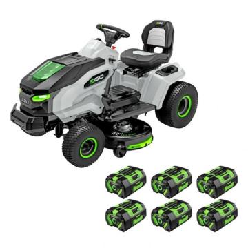 EGO POWER+ T6 42" Battery Lawn Tractor – 21 HP Electric Ride-On