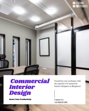 Transform Your Commercial Space with Bangalore's Interior Design Experts