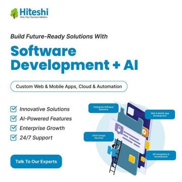 Custom Software Development Services by Hiteshi Infotech