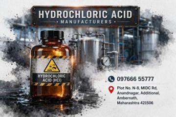 How Hydrochloric acid manufacturers maintain safety standards?