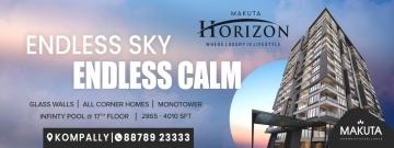 Gated Community Flats For Sale In Kompally, Hyderabad | Makuta Horizon