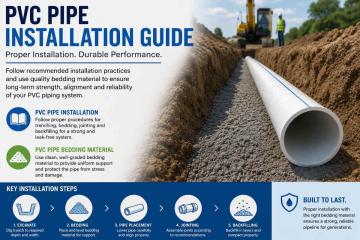 PVC Pipe Installation & Bedding Solutions