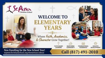 About Elementary | Northlake TX Christian School Info