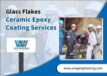 Glass Flakes Ceramic Epoxy Coating Services